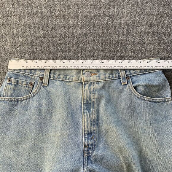 Vintage Levi's 550 Relaxed Fit Tapered Leg Jeans Red Tab 90's Size 32 x 29 - Picture 14 of 16